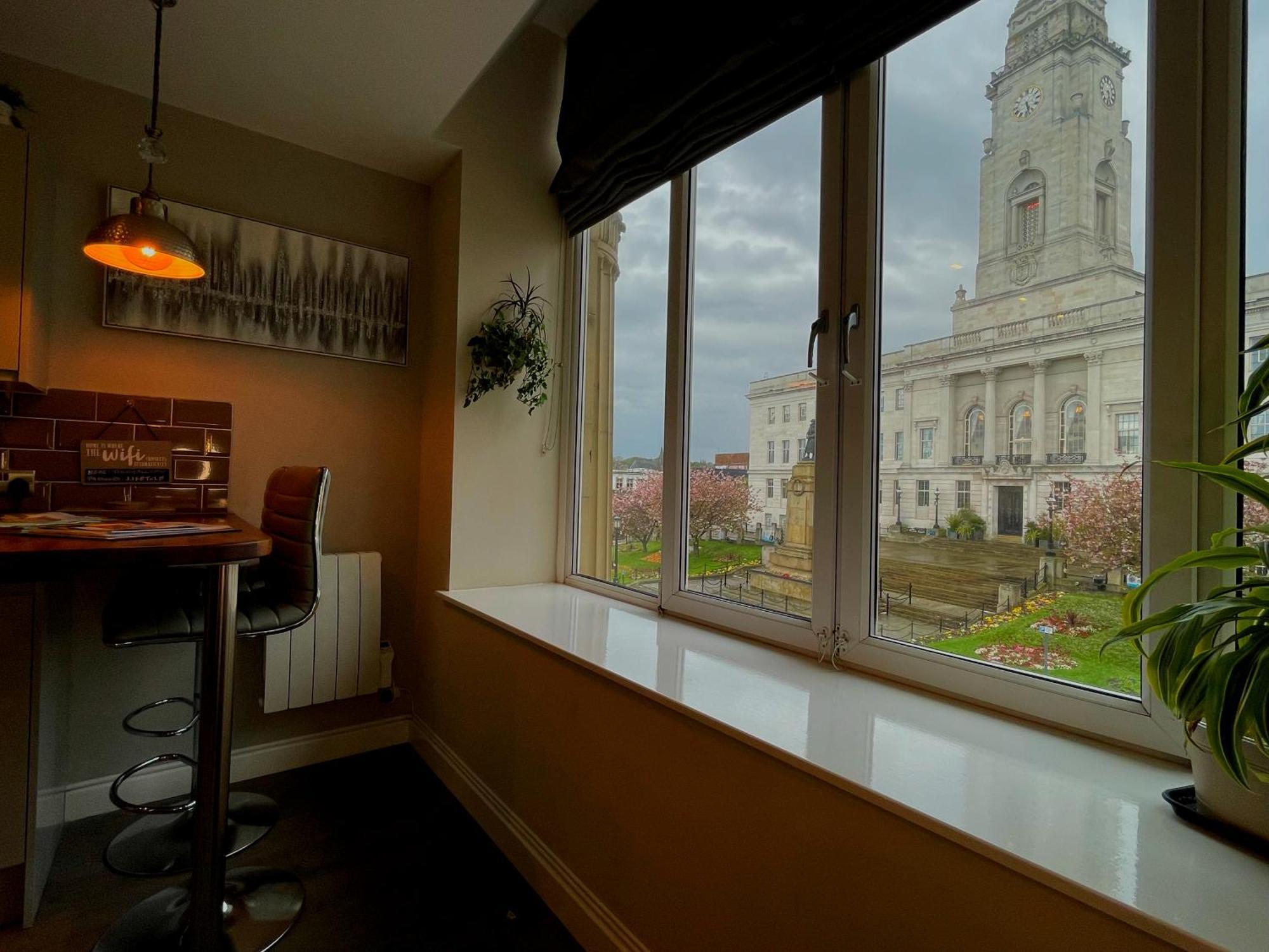 Town Hall View Barnsley Buitenkant foto