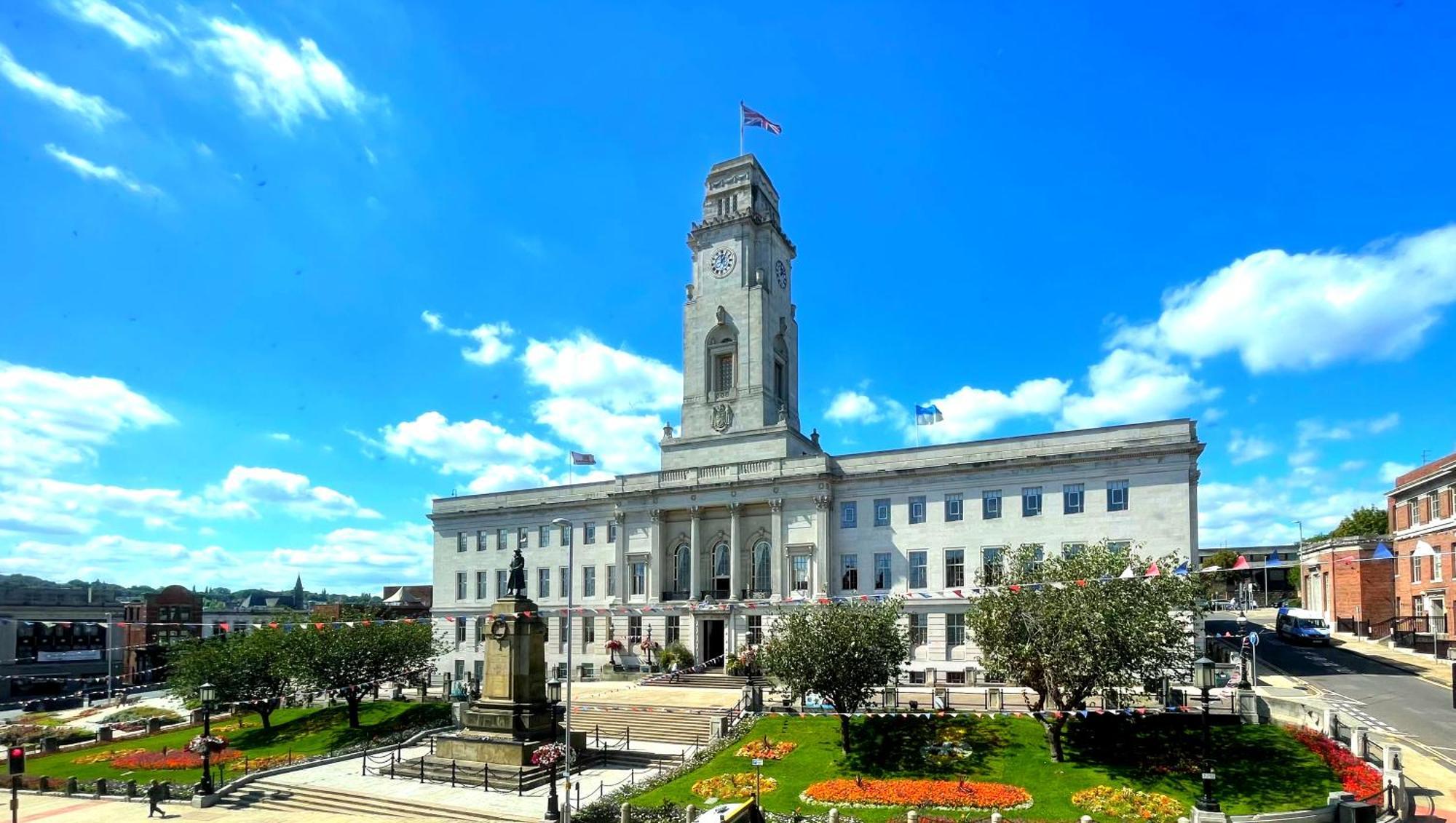 Town Hall View Barnsley Buitenkant foto